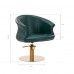 Hairdressing Chair GABBIANO WERSAL GOLD green